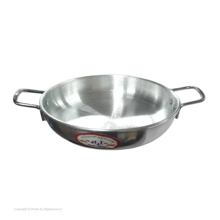 ماهیتابه روحی دو دسته آراد سایز ۱۸