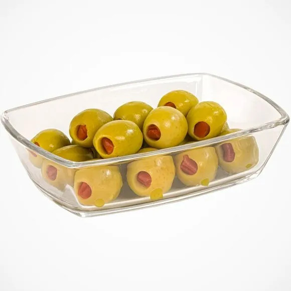 پیاله سرو 6 عددی کوچک لیمون مدل شیشه ای کد 2225