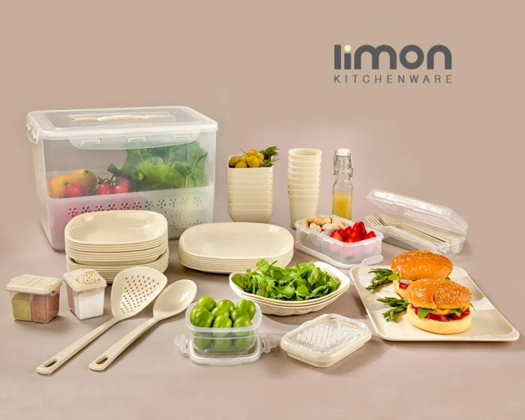 سبد پیک نیک 85 پارچه لیمون مدل 8963