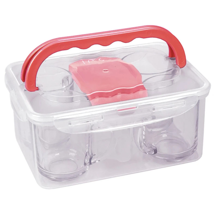 ست چایخوری ۴ نفره مسافرتی لیمون کد ۱۷۸۳