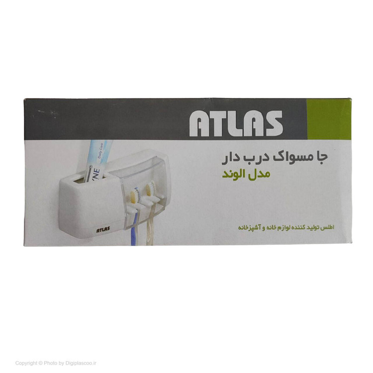 جامسواک و خمیردندان اطلس مدل الوند (دیواری)