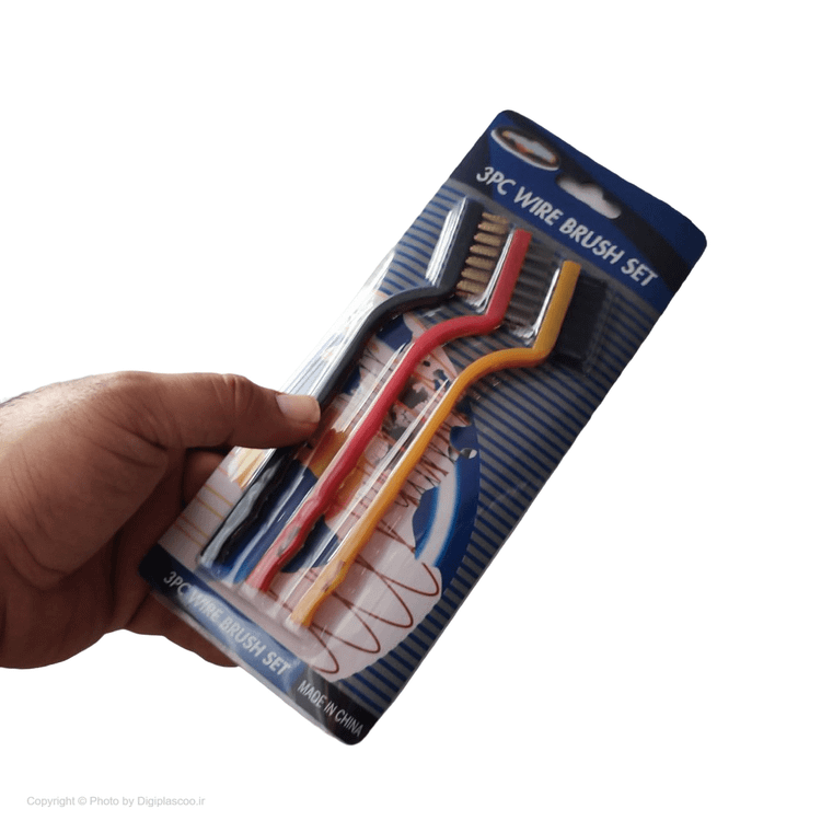 فرچه طرح مسواک بسته 3 عددی