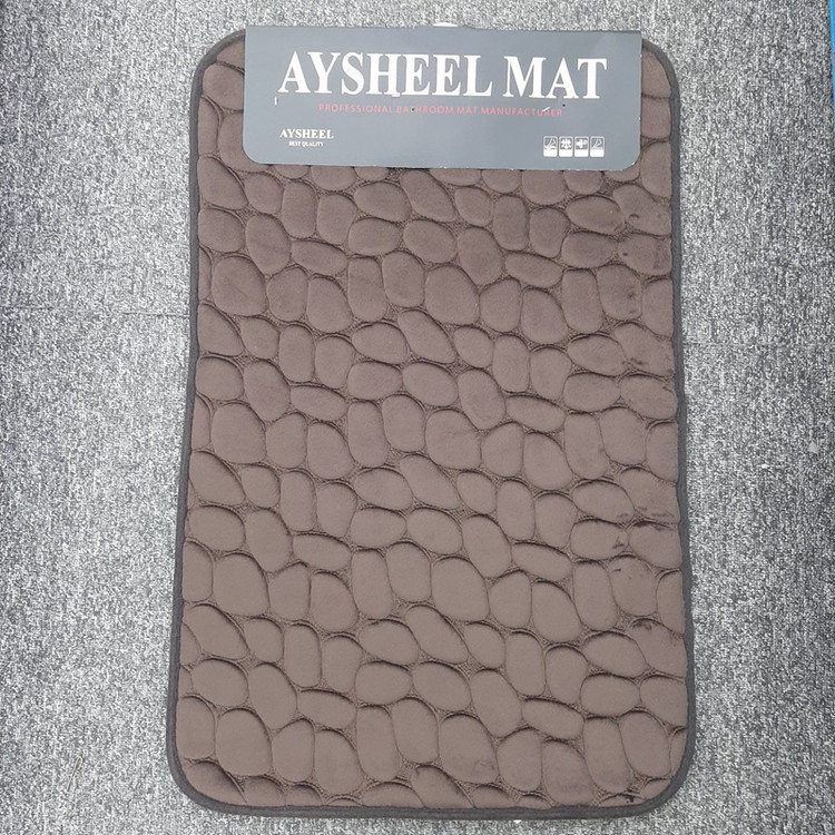 پادری حمام دوختدار مدل آیشیل طرح سنگ برجسته (سایز ۴۸ در ۷۲ سانتیمتر)