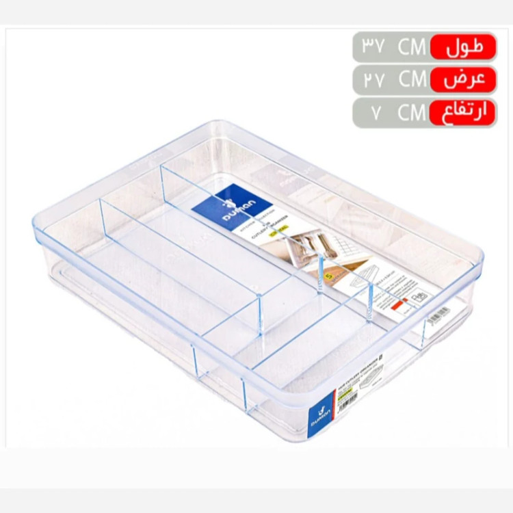 نظم دهنده قاشق و چنگال داخل کشو دومان مدل هور سایز کوچک