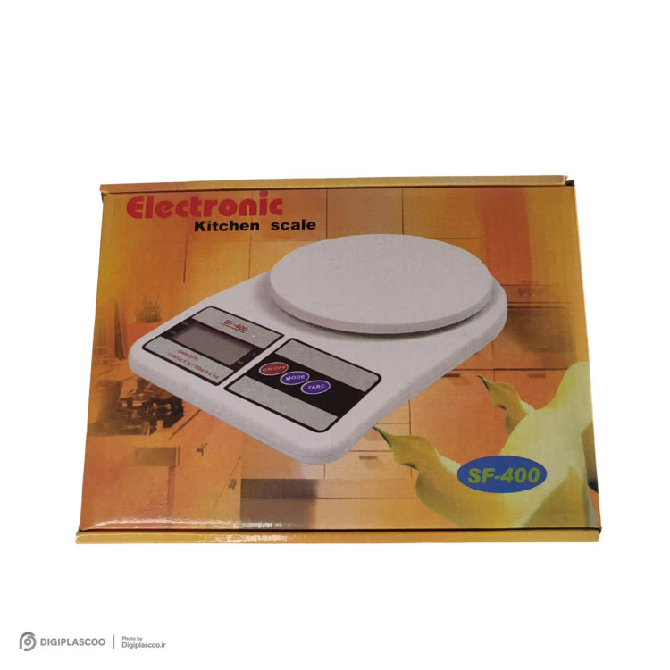 ترازو دیجیتال آشپزخانه مدل SF-400 ظرفیت 10 کیلوگرم (اصل)