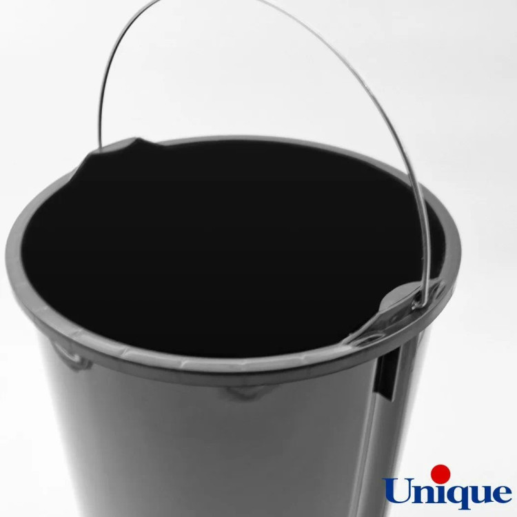 سطل زباله پدالی یونیک مدل استیل (ظرفیت ۱۶ لیتر) کد UN-4430