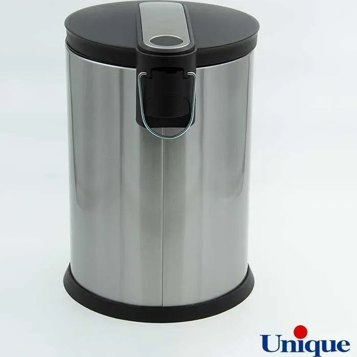 سطل زباله پدالی یونیک مدل استیل (ظرفیت ۱۶ لیتر) کد UN-4430