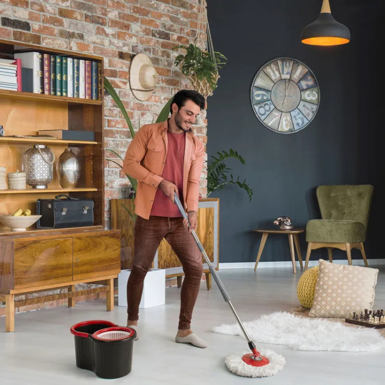 نحوه خشک کردن سری میکروفایبر در سبد چرخشی مهسان