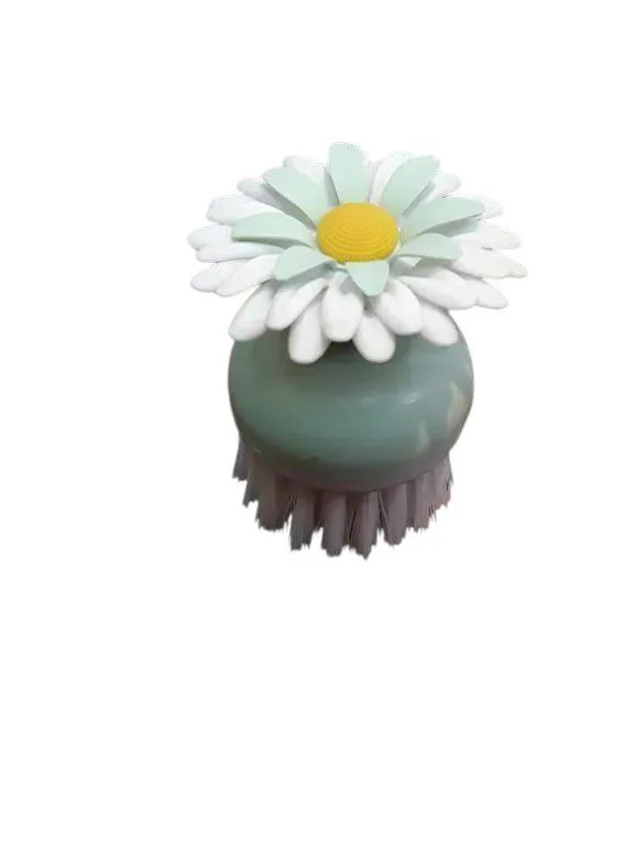 برس میوه شوی و سینک شوی لیمون مدل طرح گل کد ۱۵۴۰