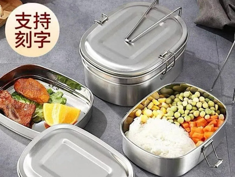 ظرف غذا استیل سفری و کمپینگ (مدل کتابی و گرد)
