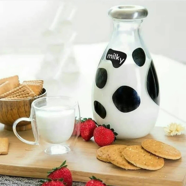 بطری یخچال شیشهای زیباسازان