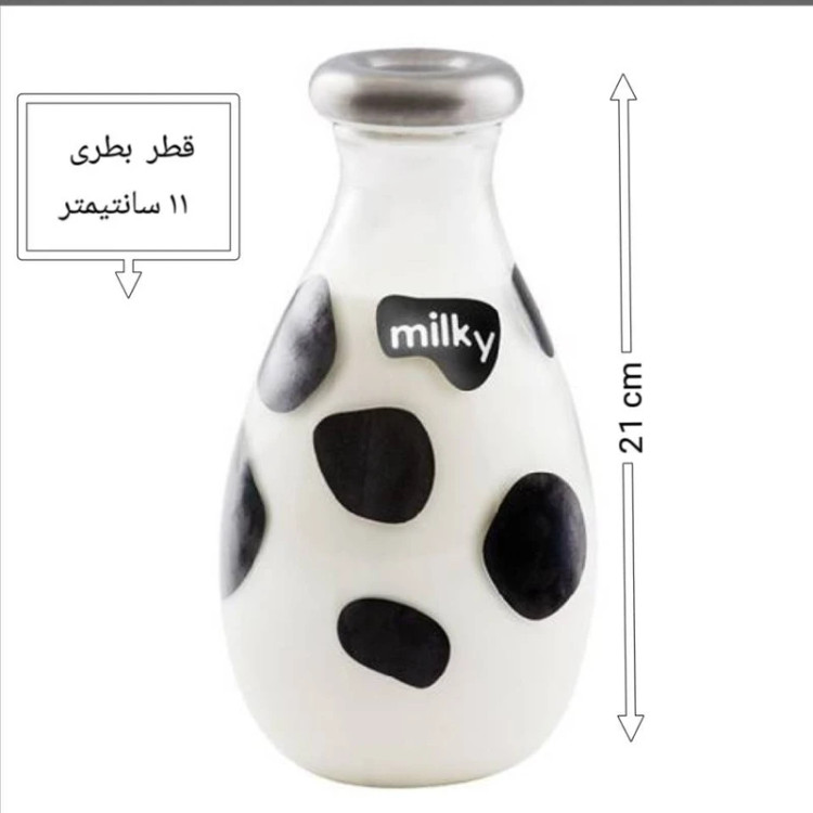 بطری بلوری زیباسازان مدل کامبوجی