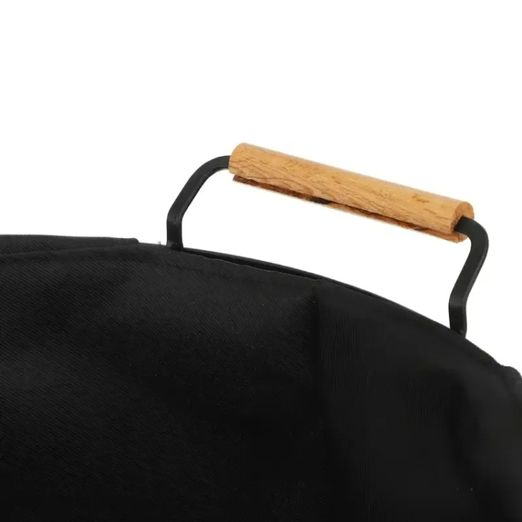 سبد رخت چرک یونیک فلزی درب چوبی (مدل UN-2921 و UN-2922)