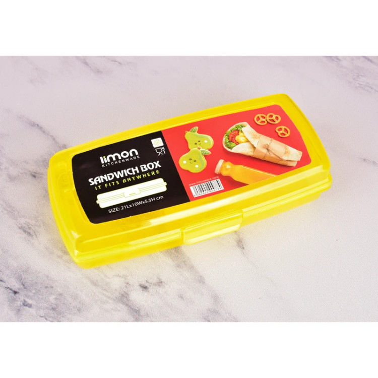 ظرف نگهدارنده ساندویچی لیمون (Sandwich Box)