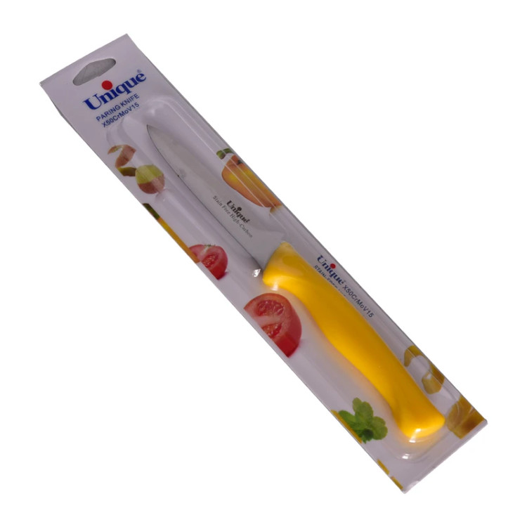 چاقو آشپزخانه یونیک مدل ساده و ارهای کد 5515 | یونیک اصل