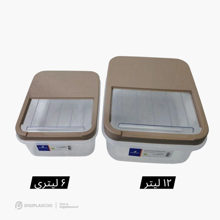 مقایسه ابعاد و ظاهر جابرنجی ۶ لیتری و ۱۲ لیتری دومان در کنار یکدیگر