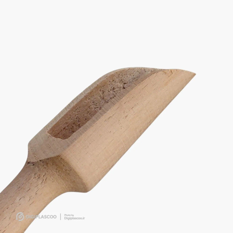 پیمانه ادویه چوبی توت مدل منحنی (از جنس چوب راش در ۲ سایز بلند و کوتاه)