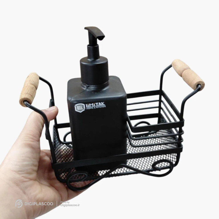 ست جا مایع و استند لیمیتاک مدل چوب و فلز (تکقلو و دوقلو)