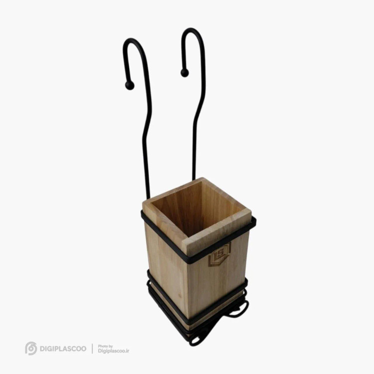 ست کاربردی ۶ تکه نظمدهنده آشپزخانه لیمیتاک مدل چوب و فلز (ویژه جهیزیه)
